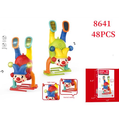 Picture of B/O Up side Down Walking Clown 48 PCS