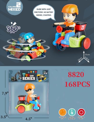 Picture of B/O Tricycle Boy 168 PCS