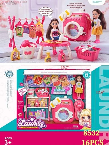 Picture of Washing Machine Playset 16 PCS