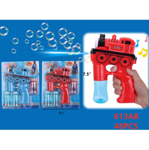 Picture of Flashing Musical Train Bubble Gun 48 pcs