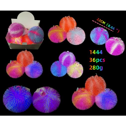 Picture of 9" Duo Color Puffer Ball 36 PCS