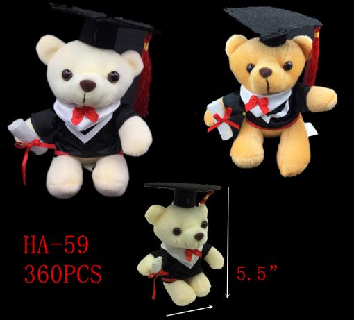 Picture of 5.5" Graduation Teddy Bear 30 dz