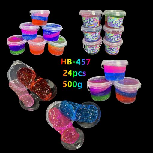 Picture of 500G Bucket Slime 24 PCS