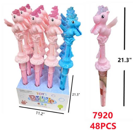 Picture of Unicorn Big Bubble Stick 48 PCS