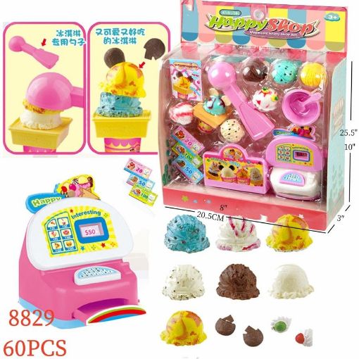 ABC Trading Wholesale. Ice Cream Playset 60 PCS