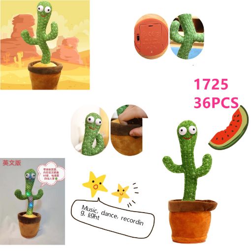 Picture of Dancing Singing Cactus 36 PCS