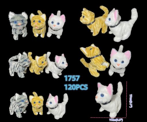 Picture of B/O Walking Cat 120 PCS