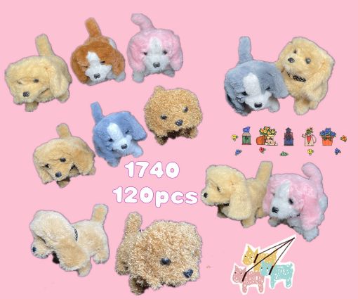 Picture of Mixed 6 Styles Walking Dog 120 PCS