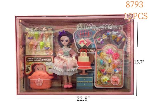 Picture of Fashion Doll Delicious Set 12pcs