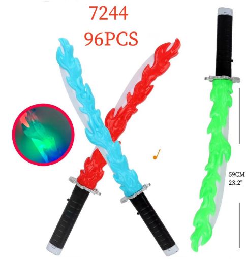 Picture of Led Flame Sword w/Sound 96 PCS