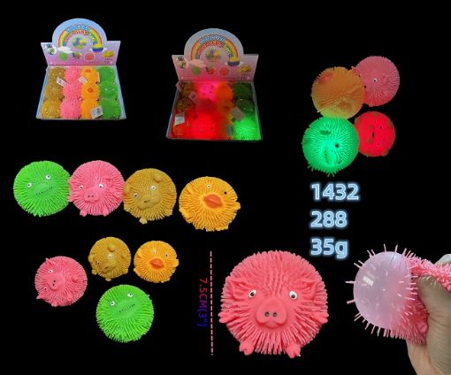 Picture of Led Animal Puffer 24 dz