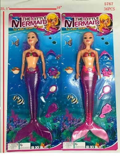Picture of Mermaid Light up & Music Doll 36 pc