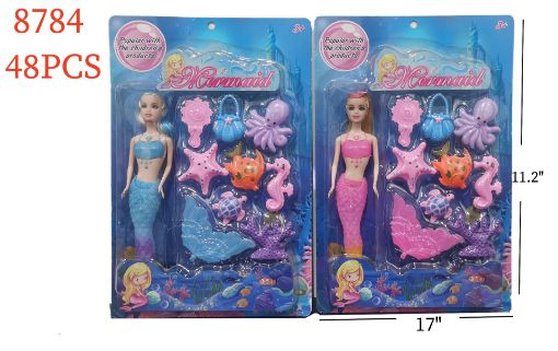 Picture of 11" Mermaid Set 48 PCS