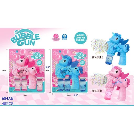 Picture of Unicorn Multiple Bubble gun 48 PCS