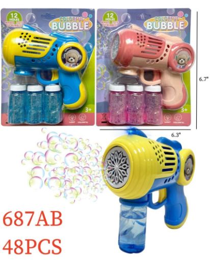 Picture of Space Multiple Bubble Gun 48 pcs