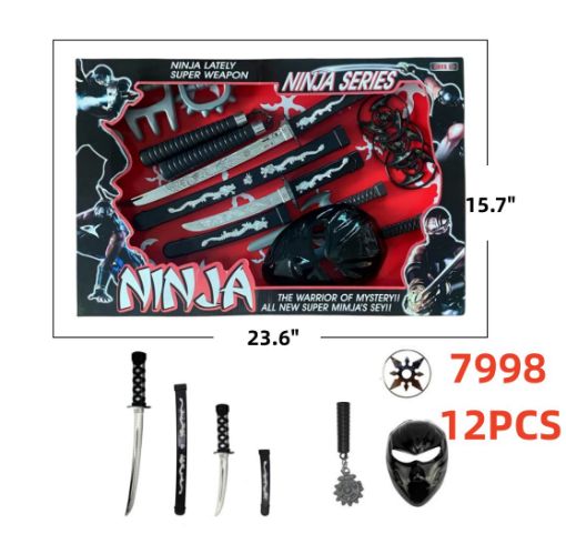 Picture of Ninja Playset 12 PCS