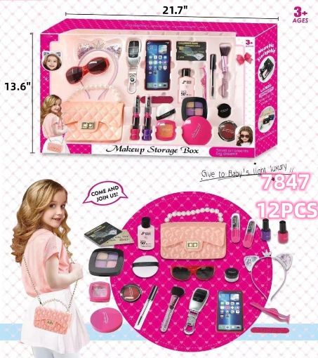 Picture of Makeup Toy w/Purse 12 PCS