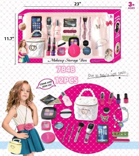 Picture of Makeup Toy Set w/Purse 12 PCS