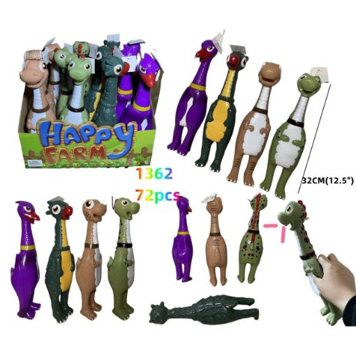 Picture of Rubber Dinosaur 72 PCS