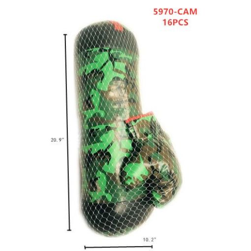 Picture of Medium  Army Camoflauge Boxing Set 16 pc