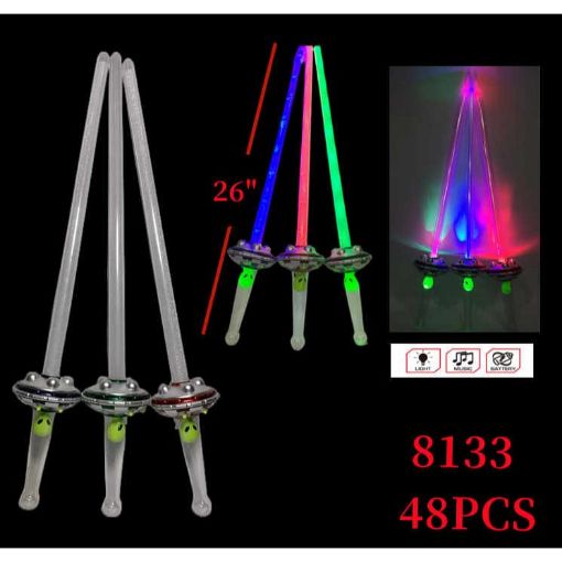 Picture of LED Alien UFO Sword 48 PCS