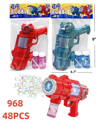 Picture of 12 Holes Space Bubble Gun 48 PCS