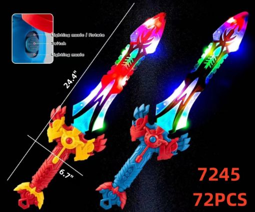 Picture of LED Spinning Sword 72 PCS