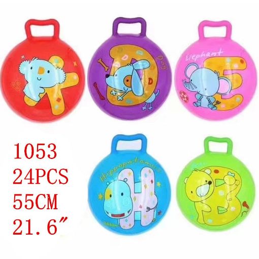 Picture of 22" Bouncing Animal Ball 24 PCS