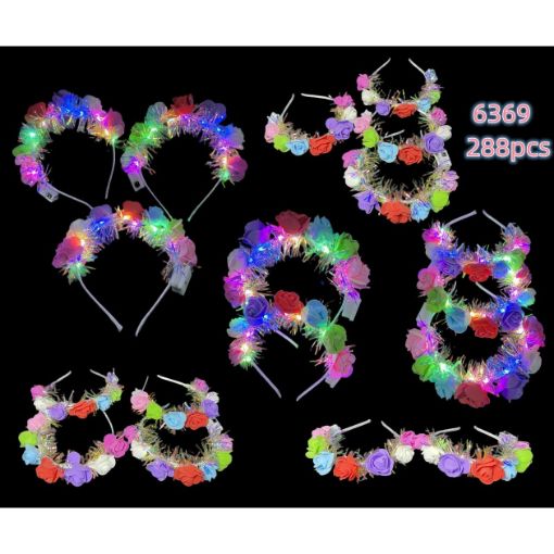 Picture of LED Flower Headband 24 dz