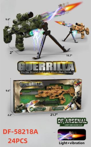 Picture of B/O Guerrilla Electric gun 24 PCS