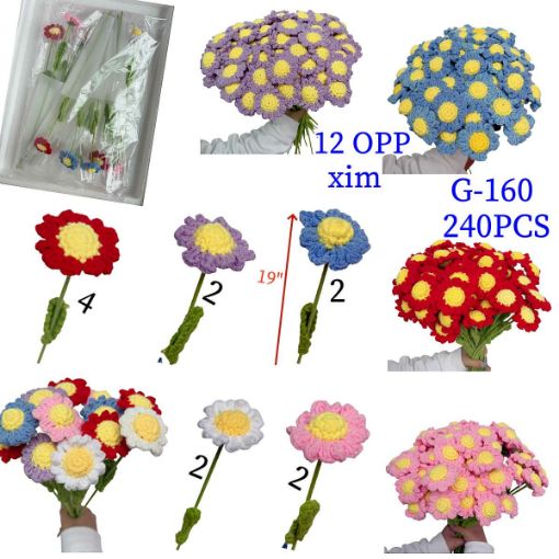 Picture of Crochet flower stem 240pc