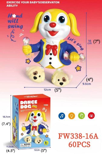 Picture of B/O Dancing Dog w/ Music 60 pcs