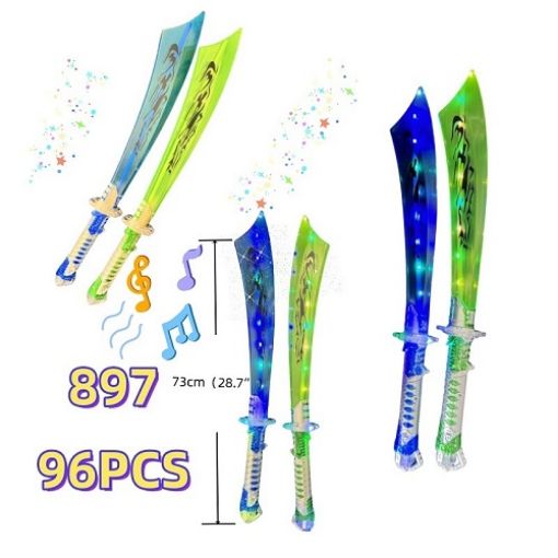 Picture of Blue and Green Sword 96 pcs