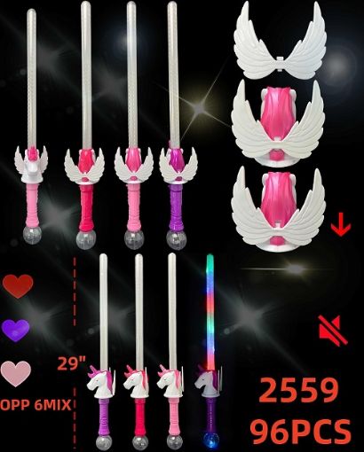 Picture of LED Unicorn Sword 96 PCS