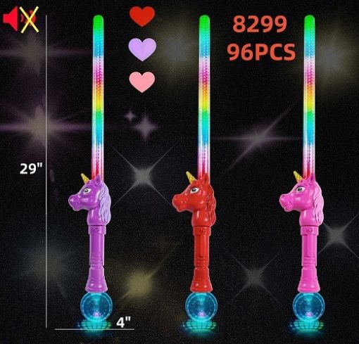 Picture of Unicorn Light up Sword 96 PCS