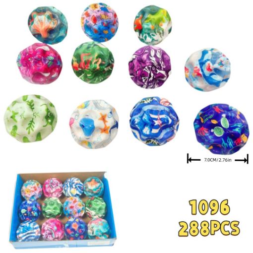 Picture of 2.75" (7CM) Sea Life Bouncing Ball 24 dz