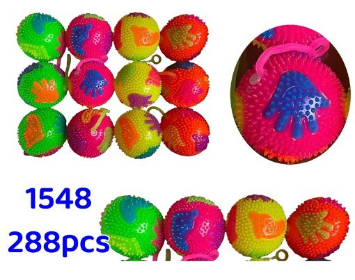 Picture of Hand and Feet Squeaky Yo-yo Ball 24 dz