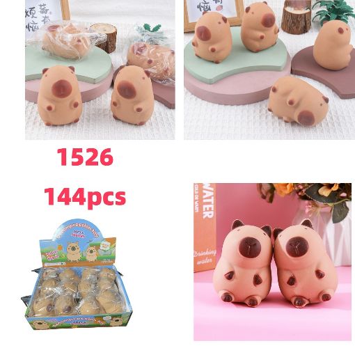 Picture of Capybara Squishy 12 dz