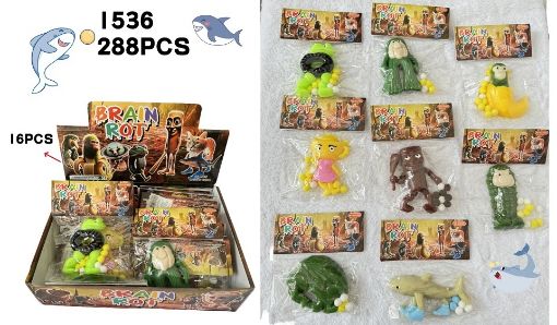 Picture of Italian Brainrot Squishy(16 pcs /box) 18 box
