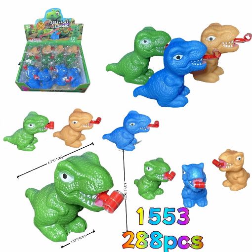 Picture of Squeeze Dino Rolling Tongue 24 dz