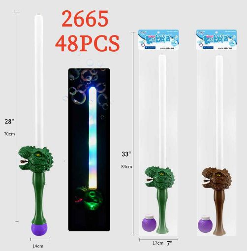 Picture of Dino Bubble Sword 48 pcs