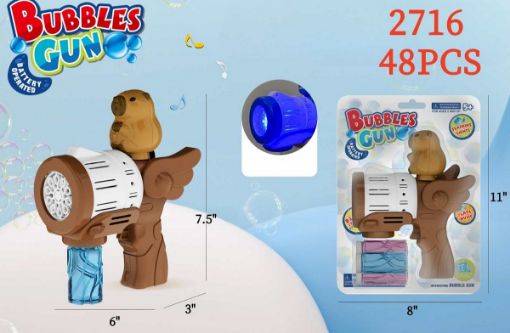Picture of Capybara Bubble Gun 48 pcs