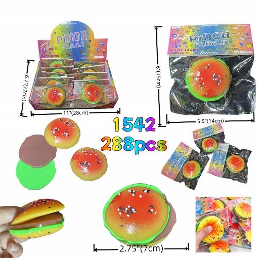 Picture of Hamburger Soft Squishy 24 dz