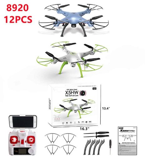 Picture of X5HW FPV Real Time Drone 12 PCS