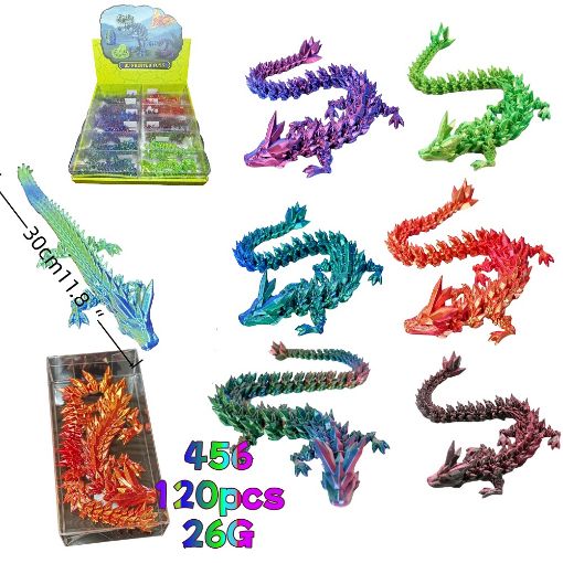 Picture of 12" (30CM) 3D Dragon 120 PCS