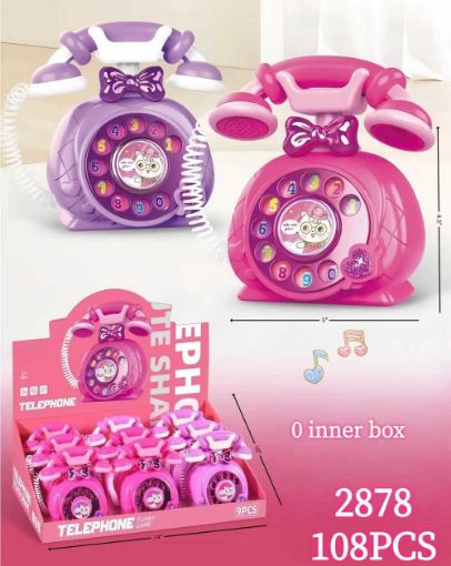 Picture of Rotary Phone w/ Display Box (9 in box) 108 pcs