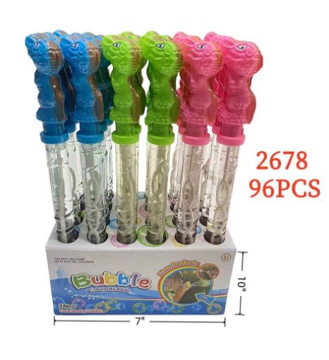 Picture of Dino Bubble Stick 8 dz