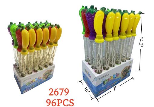 Picture of Fruits Bubble Stick 8 dz
