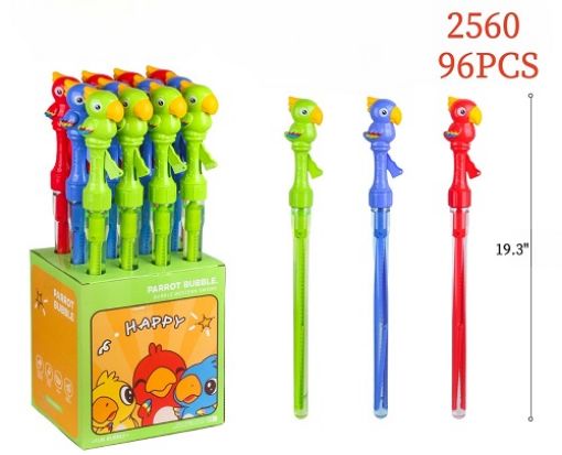 Picture of Parrot Bird Bubble Stick 8 dz