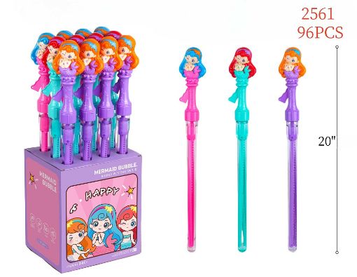 Picture of Mermaid Bubble Stick 8 dz
